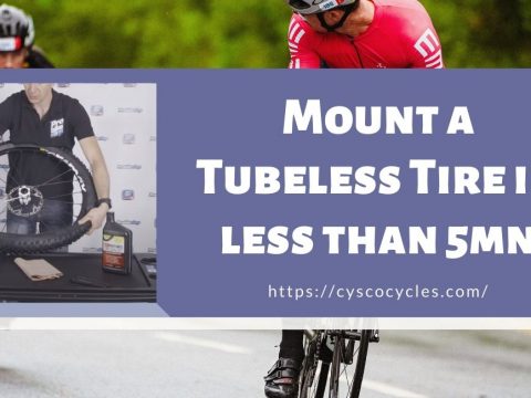 Tutorial: Mount a Tubeless Tire